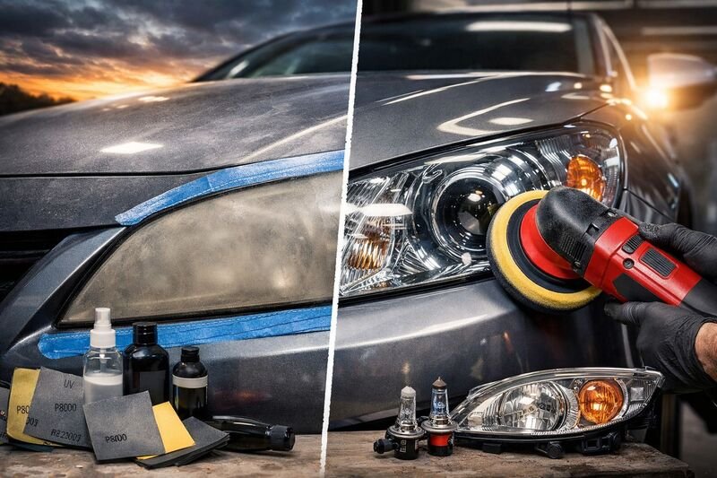 Ajovalojen kiillotus ja umpioiden kunnostus – kattava opas turvallisempaan ajamiseen