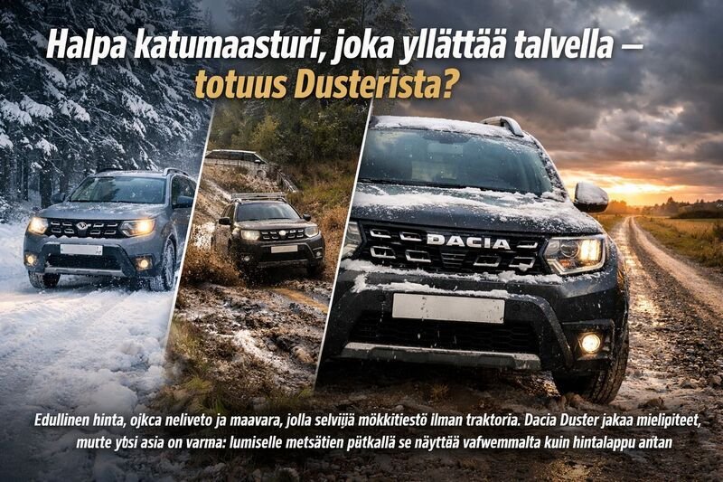 Dacia Duster – Tyyppiviat, heikot kohdat ja pitkäikäisyyden edellytykset