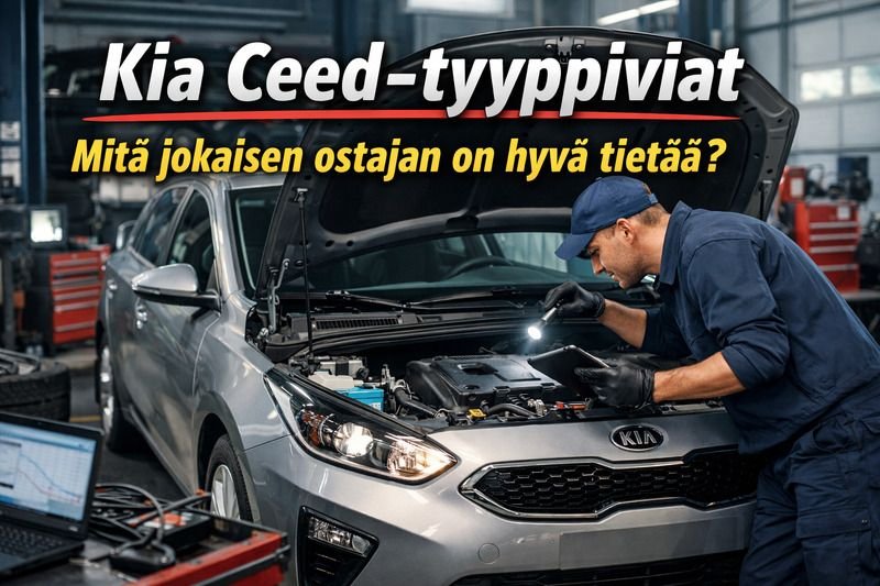 Kia Ceed -tyyppiviat – mitä omistajan ja ostajan on hyvä tietää?