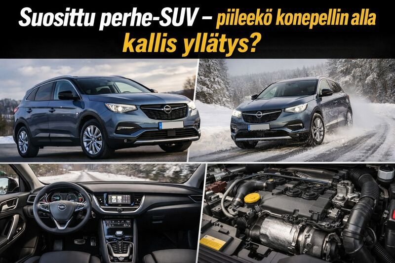 Opel Grandland X tyyppiviat – mitä omistajan ja ostajan on hyvä tietää?